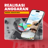 Infografis Realisasi Anggaran DIPA 01 dan DIPA 03 Pengadilan Negeri Bulukumba per Bulan Januari Tahun 2026