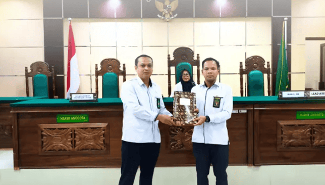 Penutupan Pengawasan Internal di Pengadilan Negeri Bulukumba, acara resmi dan formal.